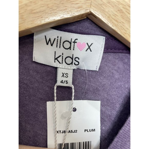 NWT WILDFOX Kids Cropped Kind Is Cool Tee - Picture 4 of 5
